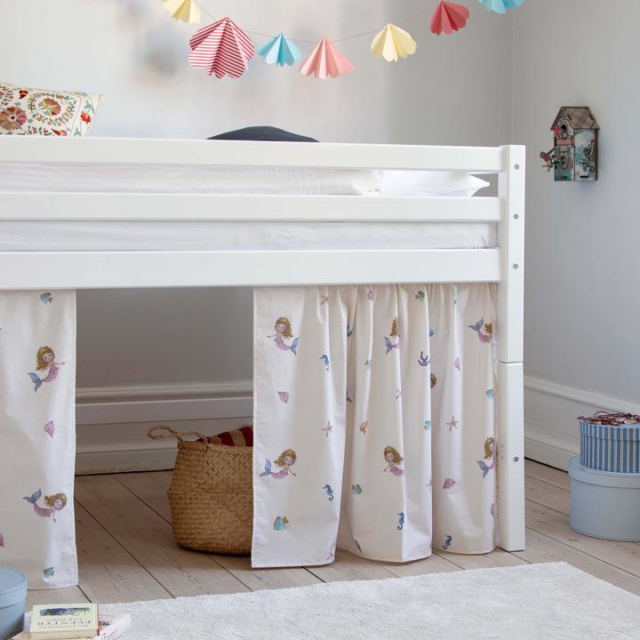Actual product image Hoppekids The Little Mermaid Curtain for Half Loft Bed 90x200 cm