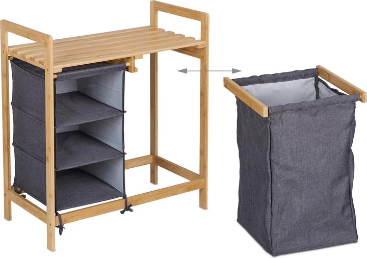 Produktbild Relaxdays Wäschekorbregal (35 l)