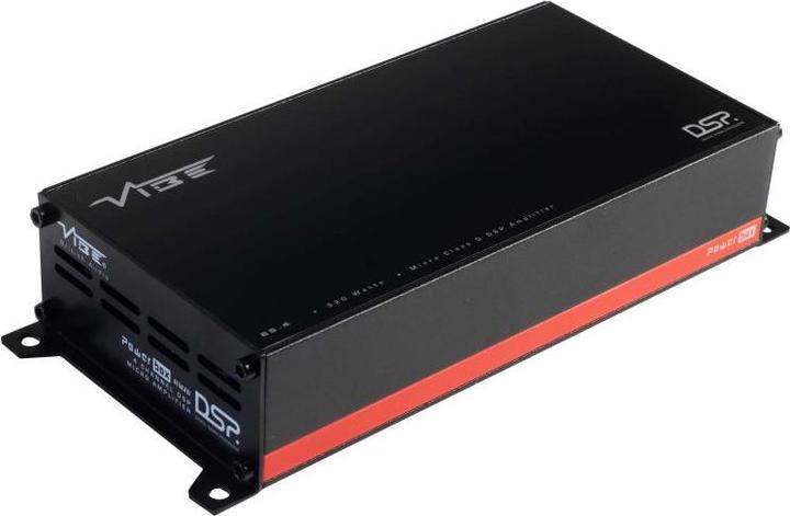 Vibe POWERBOX65.4-8MDSP-V3 - Car amplifier - 4 channel amplifier - 8 channel DSP - 65W RMS (4-channel amplifier)