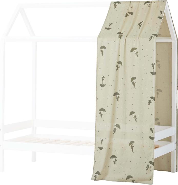 Image du produit Hoppekids Sandmännchen (Ole Lukoie) Rideau pour lit d'enfant 70x160 cm, Vert