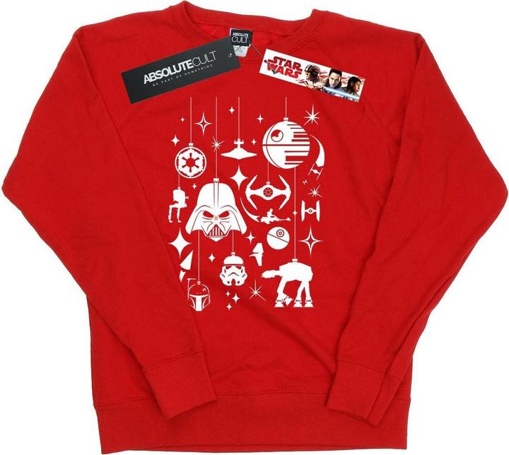 Immagine prodotto Star Wars Christmas Decorations Felpa Donna (M)