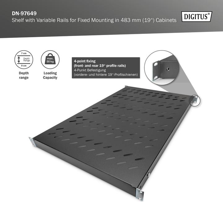Produktbild Digitus Fachboden