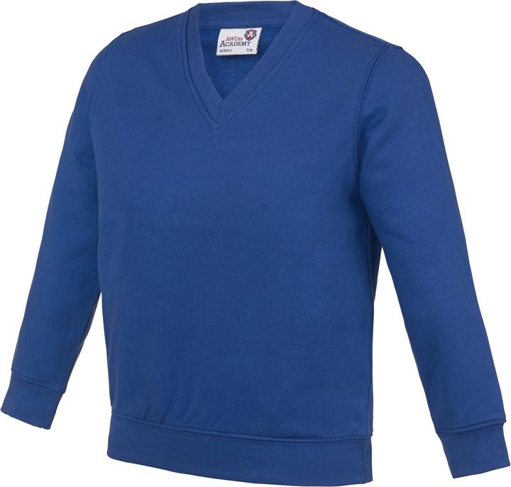 Produktbild Awdis Academy Junior Schul Sweatshirt Mit Vausschnitt (104)