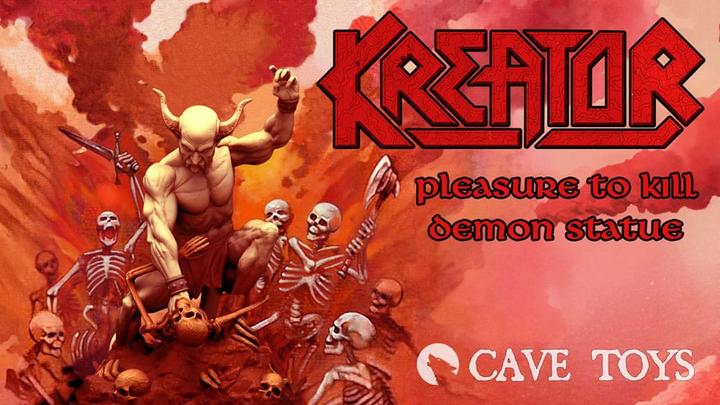 Immagine prodotto Cave Toys Statua dei Kreator 1/10 Pleasure to Kill Bloody Ver. 13 cm