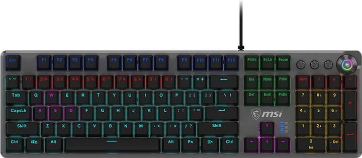 Produktbild MSI Forge GK310 RED DE GAMING Keyboard OS1-8ZA8013-000 retail (DE, Kabelgebunden)