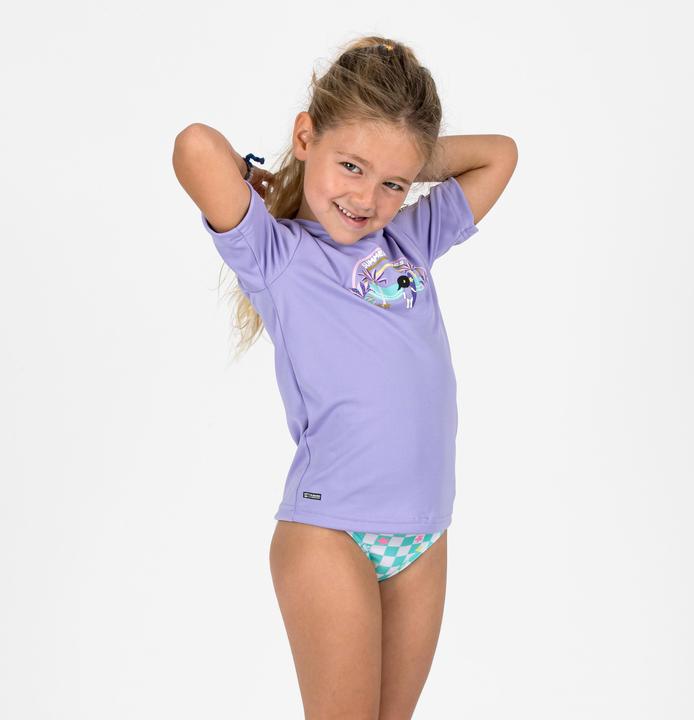 Image du produit Olaian Tee shirt anti UV surf Junior - 100 violet (5, 6)