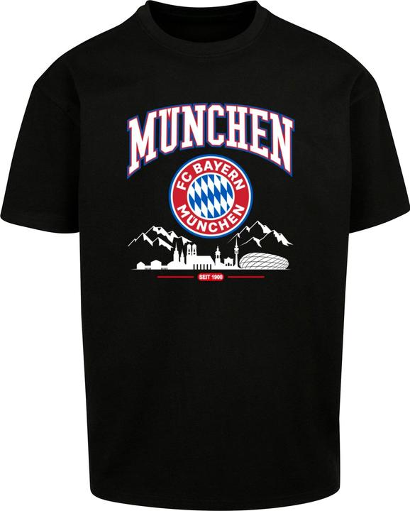 Immagine prodotto FC Bayern München Maglietta oversize pesante FC Bayern Skyline for grey - 115313 (XXL)