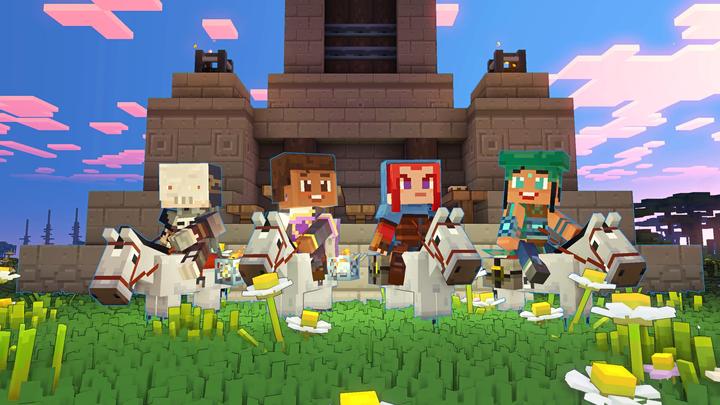 Actual product image Mojang Minecraft Legends - Deluxe Edition (PS4, DE)