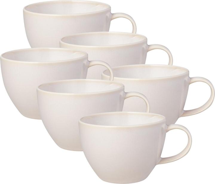 Like. by Villeroy & Boch like Villeroy & Boch Crafted Cotton Kaffeeobertasse 0,25l Set6 (250 ml, 1 x)