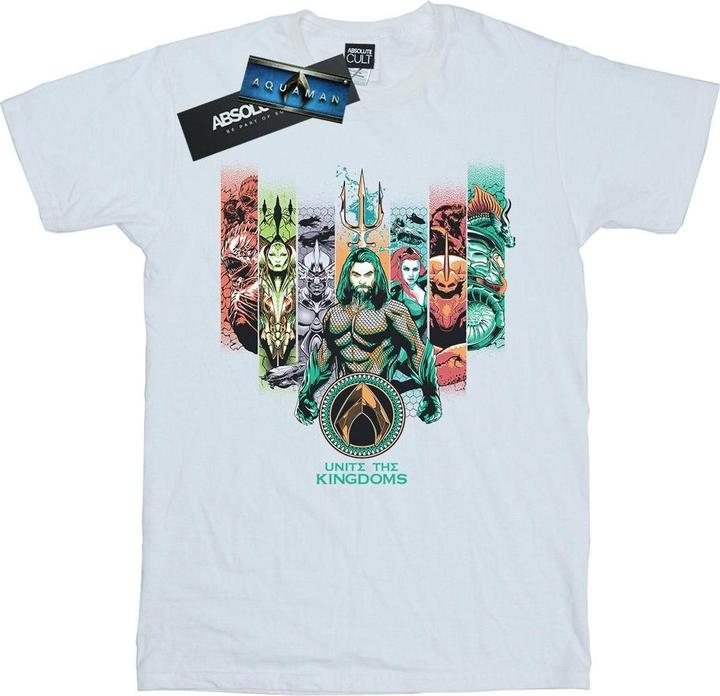 Immagine prodotto Aquaman Unite The Kingdoms Maglietta Ragazzi (128)