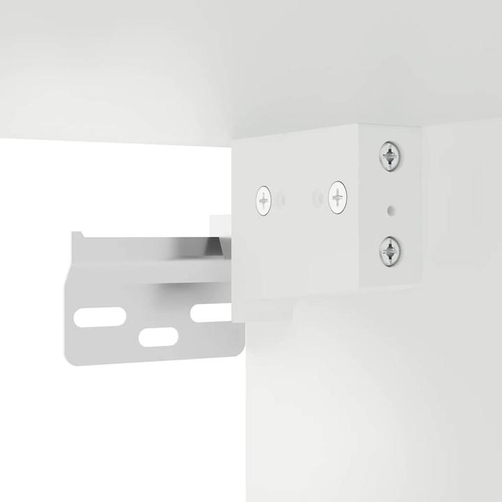 Image du produit VidaXL Armoire de cuisine suspendue avec porte vitrée Kalmar brun imitation chêne (80 x 31 x 60 cm)