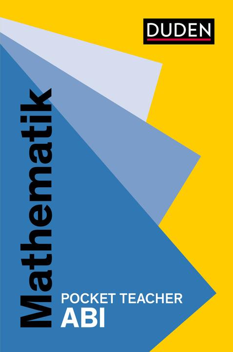 Produktbild Duden Pocket Teacher Abi Mathematik (Deutsch, Roland, Fritz/Zerpies, 2022)