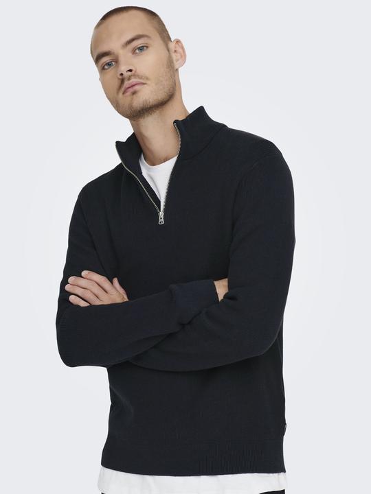 Actual product image Only & Sons High Neck Knit Sweater (S)