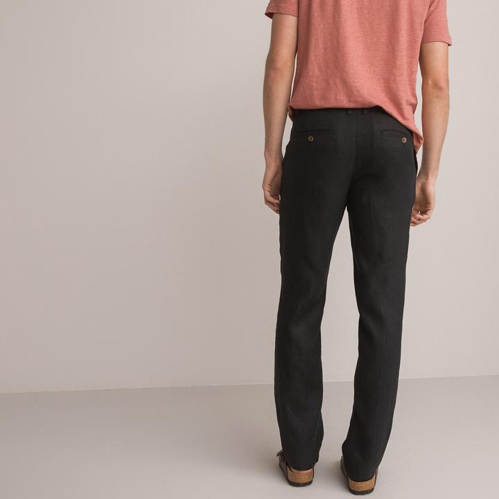 Actual product image La Redoute Collections Linen trousers (56)