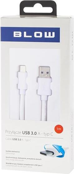 Produktbild Blow CABLE USB -TYPE C 1M 66-122, WHITE (1 m)