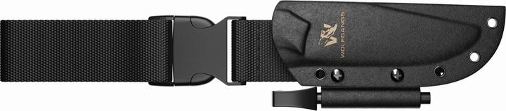 Produktbild Wolfang AMBULO Kydex-Holster mit Feuerstarter Black
