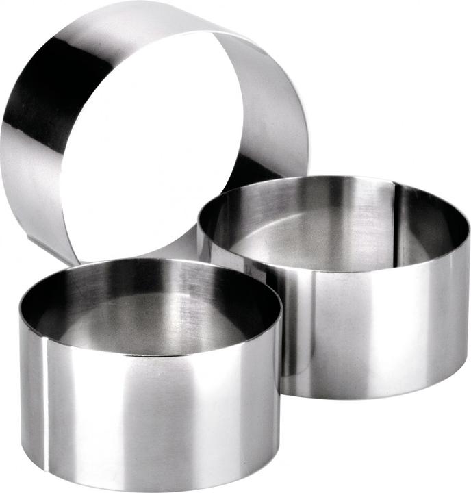 Image du produit Ibili Anneau de service rond en acier inoxydable 6 x 4,5 cm Parfait pour les utilisations en cuisine et (6 cm)