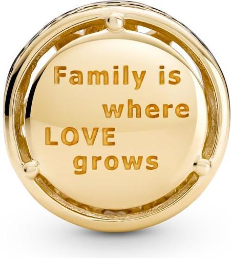 Actual product image Pandora Family Tree Charms/Beads (Gold 14 carat)