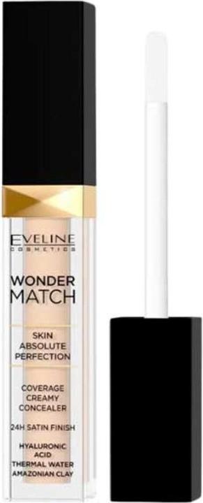 Eveline Wonder Match Liquid Concealer 10 Light Vanilla 7Ml (10 Light Vanilla)