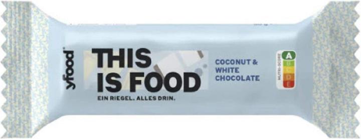 Produktbild YFood Coconut & White Chocolate (Weisse Schokolade, Kokos, 12 Stk., 720 g)