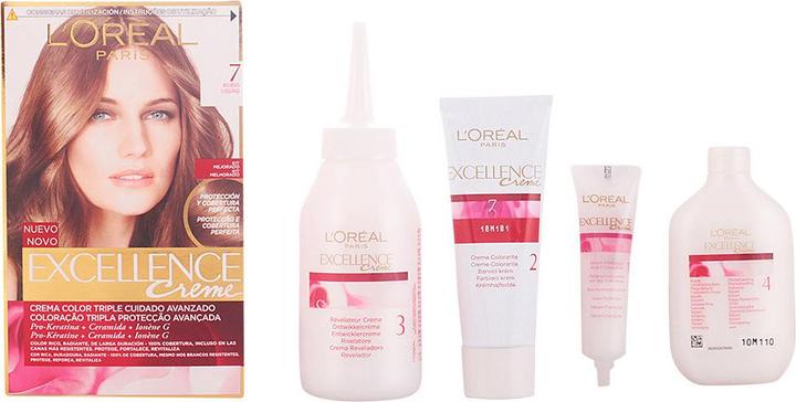 Produktbild L'Oréal Paris EXCELLENCE Creme tinte #7 rubio (#7 rubio)