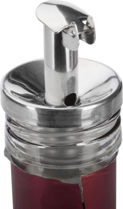 Immagine prodotto Westmark Versatore "Inox Vinegar Special", tappo in silicone, corto, tappo in metallo (1000 ml)