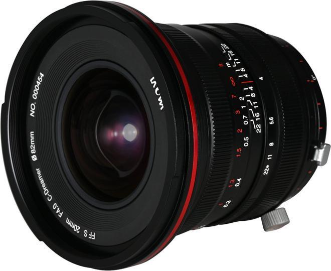 Actual product image Laowa 20mm 1:4 Zero-D Shift Nikon F (Manual Focus) (Nikon F)