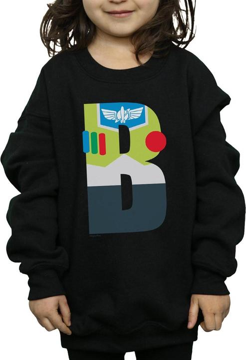 Produktbild Disney Alphabet B Is For Buzz Lightyear Sweatshirt Mädchen (140, 146)