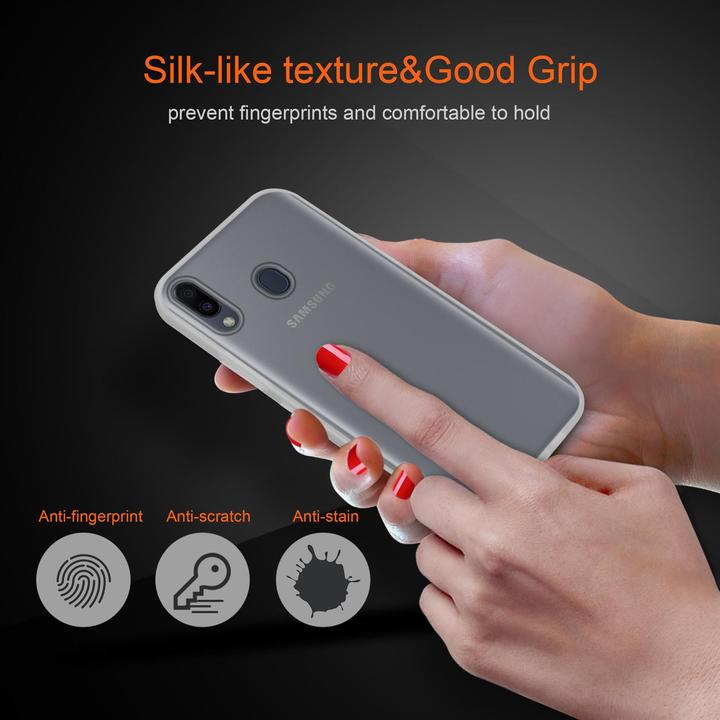 Actual product image Cadorabo Hybrid Matt Cover (Samsung Galaxy M20)