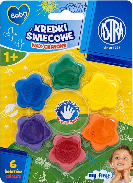 Astra BABY Star Wachsfiguren 6 Stk. (Multicolore, 6 x)