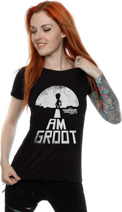 Image du produit Guardians of the Galaxy T-shirt en coton "I Am Groot" Femme/Ladies (M)