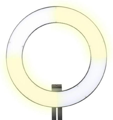 Produktbild Falcon Eyes Bi-Color LED Ringlampe Dimmbar DVR-384DVC auf 230V