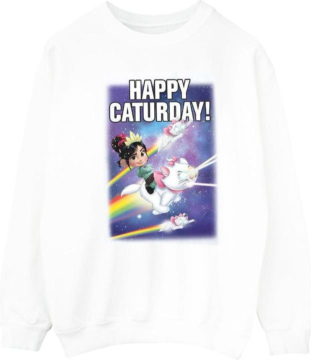 Disney Wreck It Ralph Happy Caturday Sweatshirt Jungen