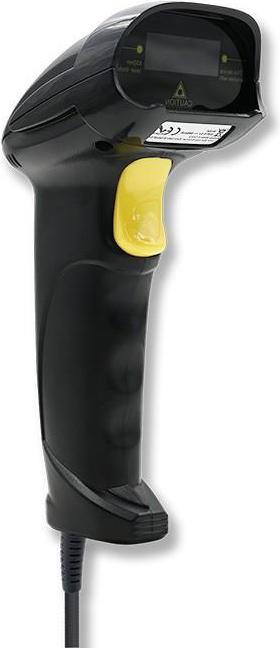 Immagine prodotto Qoltec Scanner laser per codici a barre 1D | USB | Nero (Codici a barre 1D)
