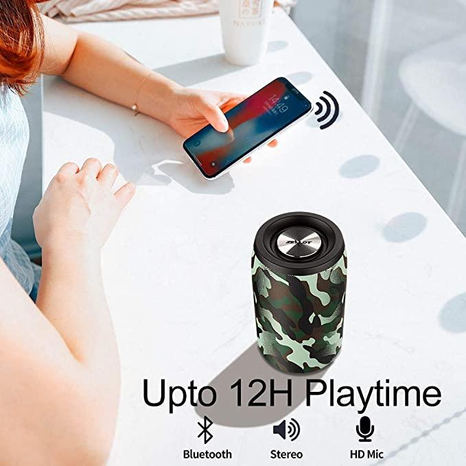 Produktbild PhoneLook Zealot S32 Outdoor Bluetooth Lautsprecher Kompakter Speaker BT5.0 Camouflage