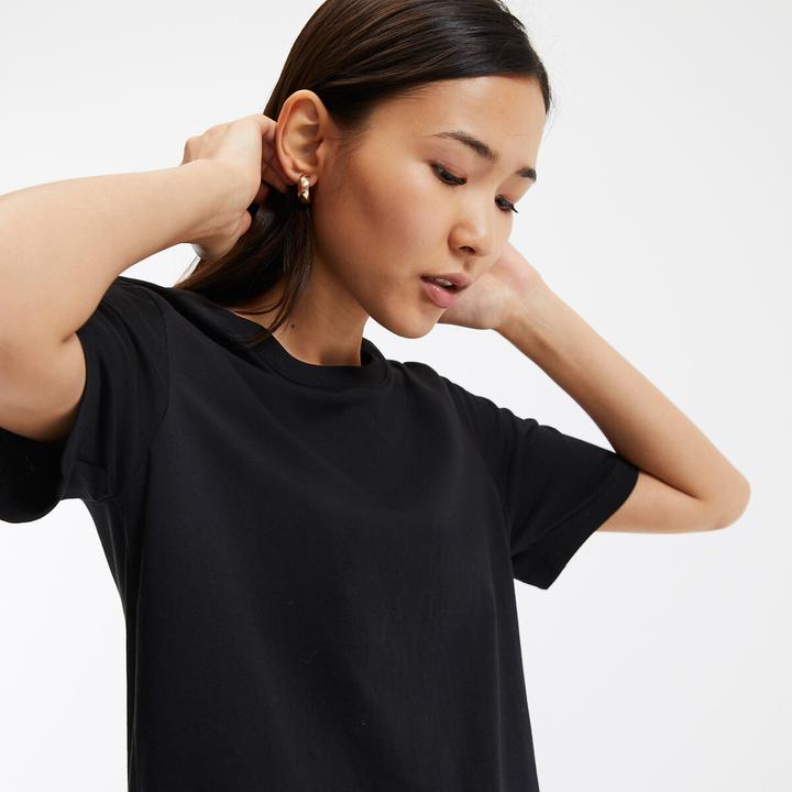 Produktbild La Redoute Collections T-Shirt mit rundem Ausschnitt und kurzen Ärmeln (38)