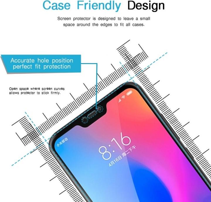 Image du produit Screenguard Xiaomi Mi A2 Lite Full Screen Protective Glass 2.5D 9H (1 pièce(s), Mi A2 lite)
