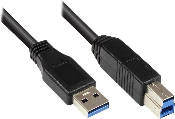 Exsys GmbH Câble USB 3.0 A mâle (3 m, USB 3.2 Gen 1)