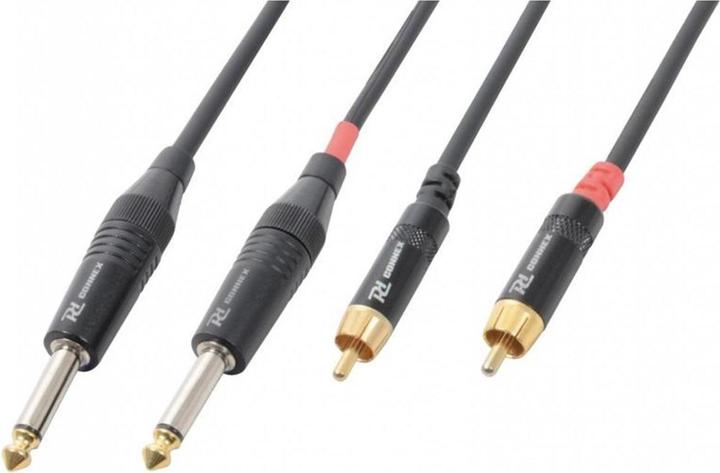 PD Connex Cinch - jack 6,3 mm (3 m, RCA)