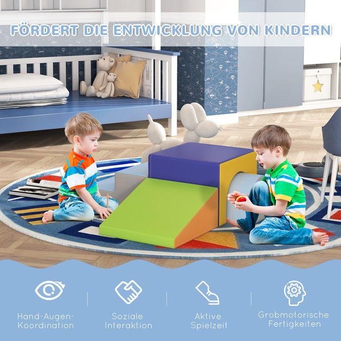 Immagine prodotto Swisshandel24 Bausteinset 4er-Set Schaumstoff Bausteine Bauspielzeug, 1-3 Jahre, V2