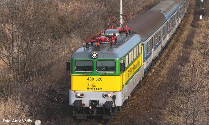 Image du produit Piko Locomotive électrique BR V43 Gysev VI DC (Piste H0)