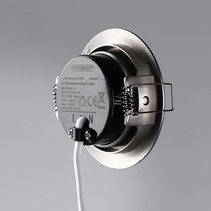Image du produit Monzana Lot de 6 luminaires encastrables LED (400 lm)