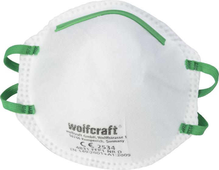 Image du produit wolfcraft Masque respiratoire FFP1 NR D (FFP1, 3 x)