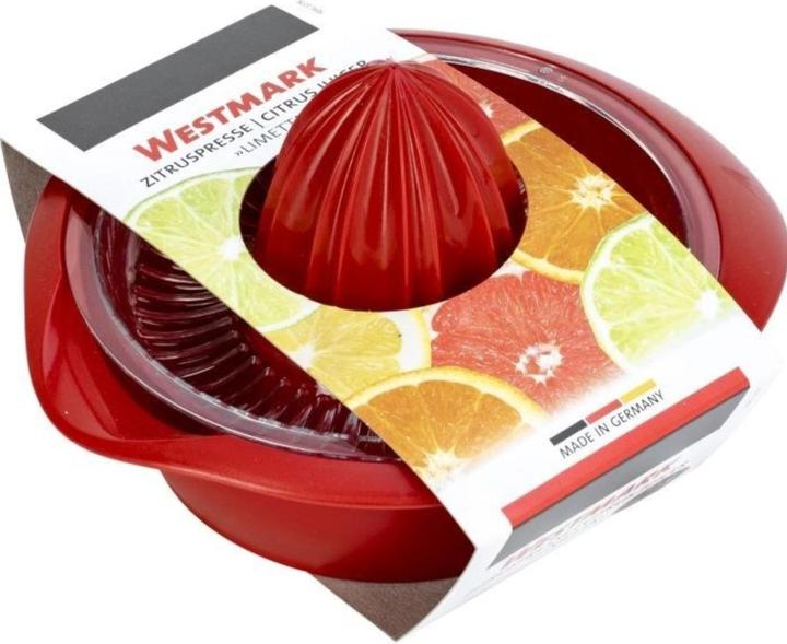 Produktbild Westmark Zitruspresse aus Kunststoff in Farbe rot, 0,5 l, Ø 16,5 cm (EU-Stecker)