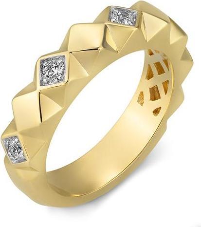 Produktbild Breuning RING - BRILL. 0,20 Ct. H/si (53, 750/18 K Gold)
