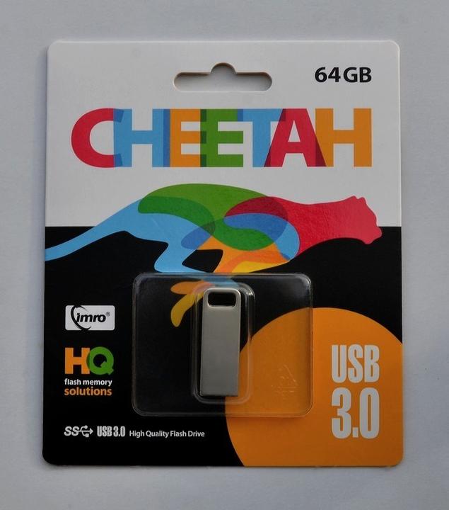 Actual product image IMRO Pendrive 64GB CHEETAH USB3.0 metal (64 GB, USB 3.0)