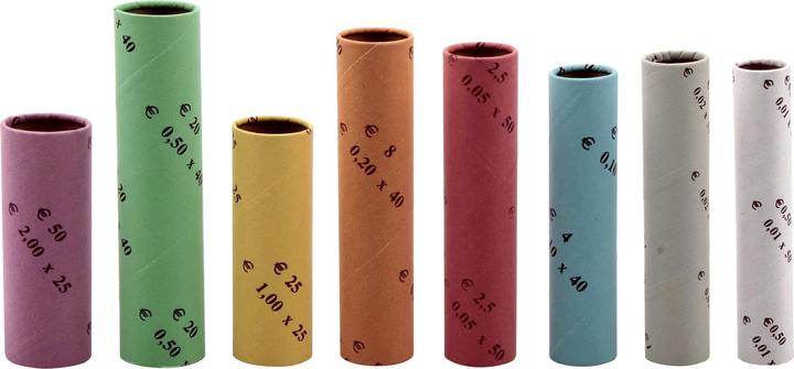 Betec Rollpapier für Münzen 3701 (10 Stück)