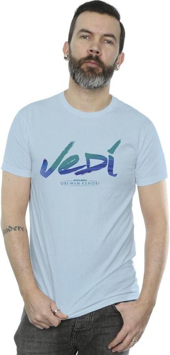 Produktbild Star Wars ObiWan Kenobi Jedi Painted Font TShirt (L)