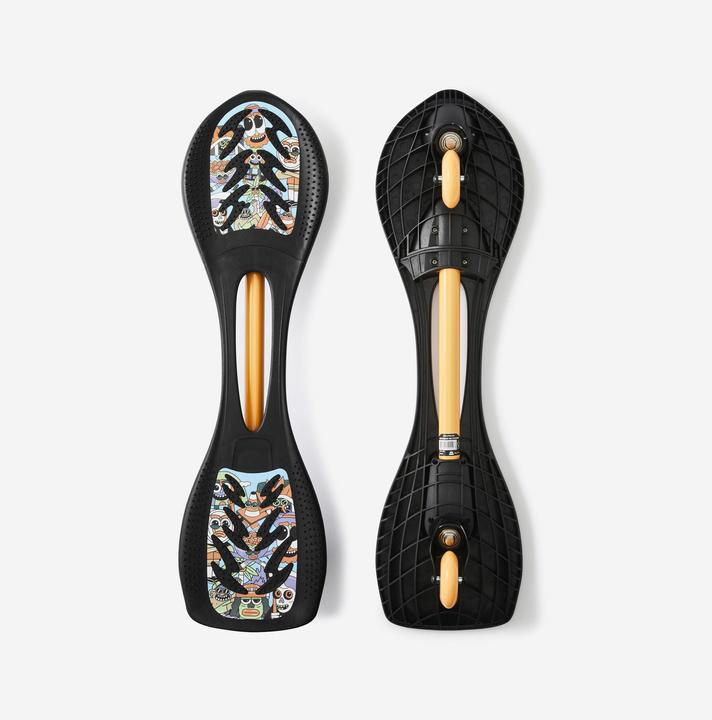 Oxelo Beginner Waveboard 100 Stickers (29.92")