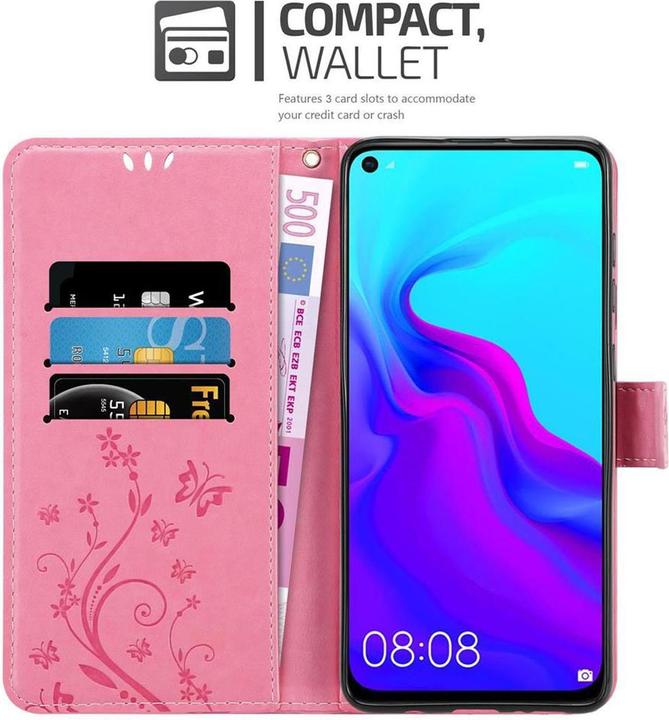 Actual product image Cadorabo Flower Book Cover (Huawei Nova 4)